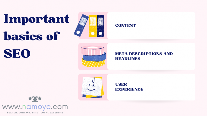 Important basics of SEO
